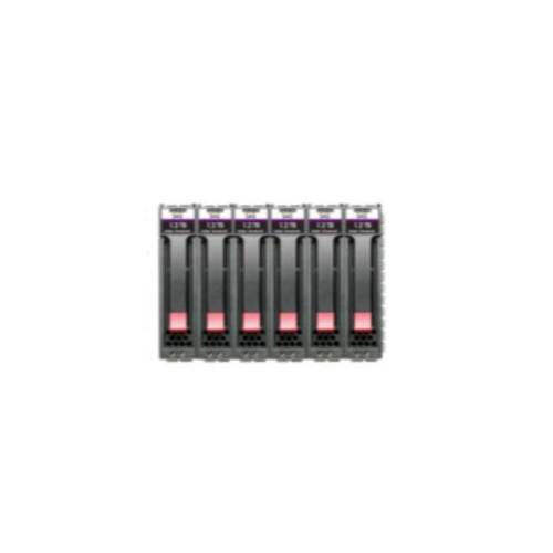 HPE Enterprise - HDD - 7.2 TB - hot swap - 2.5" SFF - SAS 12Gb/s - 10000 rpm (pacchetto di 6) - per Modular Smart Array 1060 10GBASE-T iSCSI SFF, 1060 12Gb SAS SFF, 1060 16Gb Fibre Channel SFF, 2060 10GbE iSCSI SFF, 2060 12Gb SAS SFF, 2060 16Gb Fibre Chan